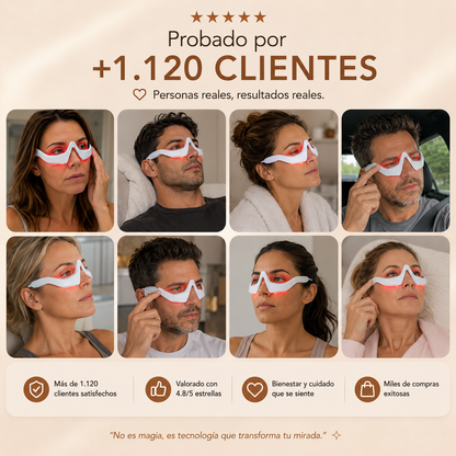 EYEVIA™ | Masajeador Terapéutico para ojeras